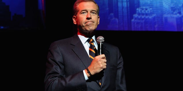 NEW YORK, NY - NOVEMBER 05: NBC News Anchor Brian Williams speaks onstage at The New York Comedy Festival and The Bob Woodruff Foundation present the 8th Annual Stand Up For Heroes Event at The Theater at Madison Square Garden on November 5, 2014 in New York City. (Photo by Monica Schipper/Getty Images for New York Comedy Festival)
