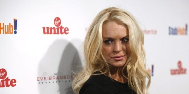 October 26, 2009: Actress Lindsay Lohan arrives at Sir Richard Branson and Eve Branson's Rock the Kasbah Gala to benefit Virgin Unite and the Eve Branson Foundation at Vibiana in Los Angeles.