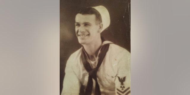 Alfred Wells of Syracuse is seen in an undated photo provided by his grandaughter, Shannon Enochs. Wells of Syracuse was 32 when he was among the 429 crewmembers of the USS Oklahoma killed on Dec. 7, 1941. The remains of Wells are scheduled to arrive in his upstate hometown of Syracuse for burial Friday, June 10, 2016. His funeral service is Saturday followed by burial in a veterans cemetery in Syracuse. (Shannnon Enochs via AP)