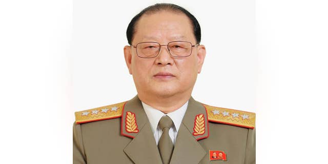 FILE - In this photo distributed on Wednesday, May 11, 2016, by the North Korean government, Kim Won Hong, elected as a member of the Political Bureau of the Workers' Party at the Workers' Party congress on May 9, poses for a photo. The South Korean government on Friday, Feb. 3, 2017, said Kim Won Hong, North Korea's state security minister, was fired last month, presumably over corruption, abuse of power and torture committed by his agency. (Korean Central News Agency/Korea News Service via AP, File)