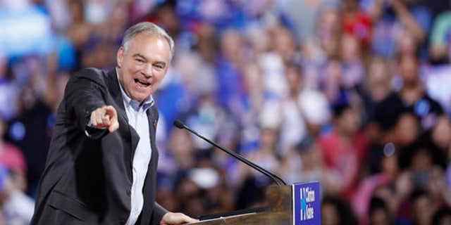 Sen. Tim Kaine in a July 2016 file photo.