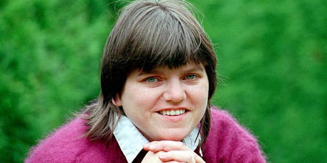 FILE - This June 14, 1997 file photo shows Jill Saward who has died aged 51. Jill Saward, a survivor of rape who became a powerful British campaigner against sexual violence, died Thursday Jan. 5, 2017 in central England, after suffering a stroke, Saward's family said. (PA via AP, File)