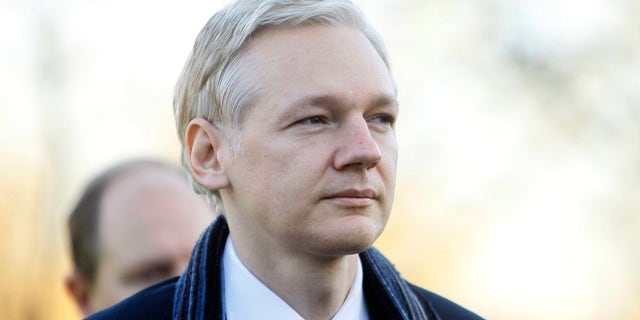 Feb. 8: WikiLeaks founder Julian Assange arrives at Belmarsh Magistrates' Court in London.