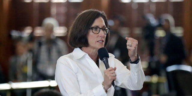 Texas state Sen. Lois Kolkhorst, R-Brenham, in the Senate chamber, July 25, 2017, in Austin, Texas.