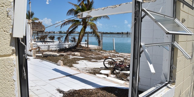 Damage in Florida from Hurricane Irma.