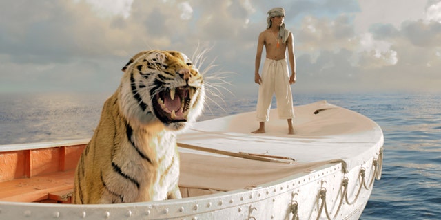 Suraj Sharma as Pi Patel in a scene from "Life of Pi."