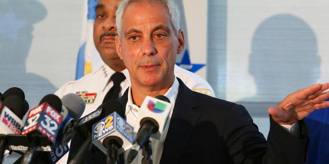 Embattled Chicago Mayor Rahm Emanuel.