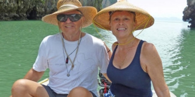 This undated photo shows Scott and Jean Adam, two of the Americans killed by pirates.