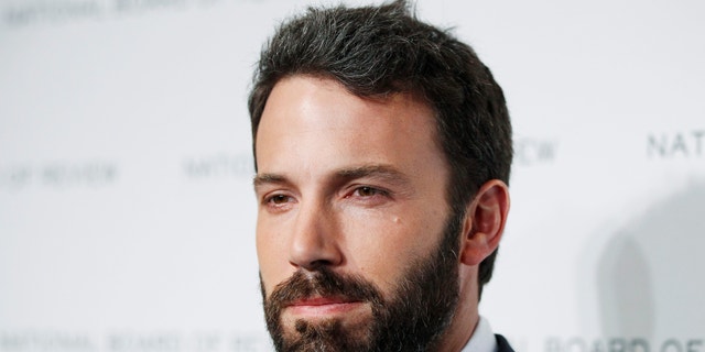 Ben Affleck of the film "The Town" arrives for the National Board of Review of Motion Pictures Awards Gala in New York Jan. 11, 2011.