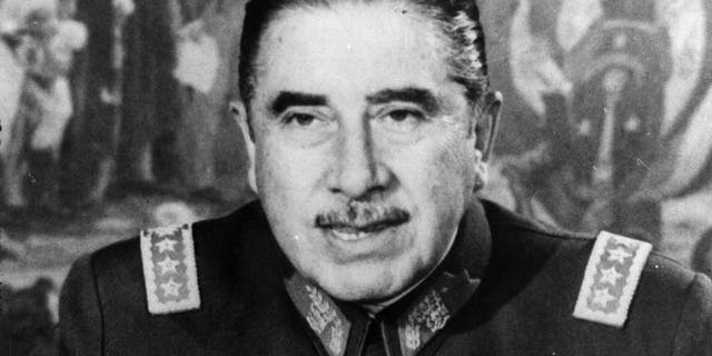 Chilean soldier and politician, Augusto Pinochet Ugarte. In 1973 he led a coup which ousted, and resulted in the death of, the Marxist President, Salvador Allende. Pinochet then took over the presidency. (Photo by Keystone/Getty Images)