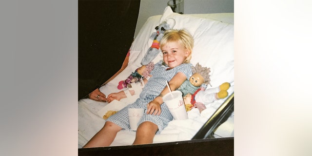 Wimberly began experiencing complications with her right leg at age six.