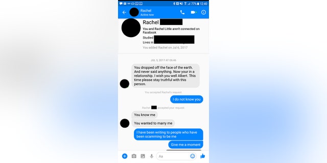 "I want to get the word out to other people to be careful."