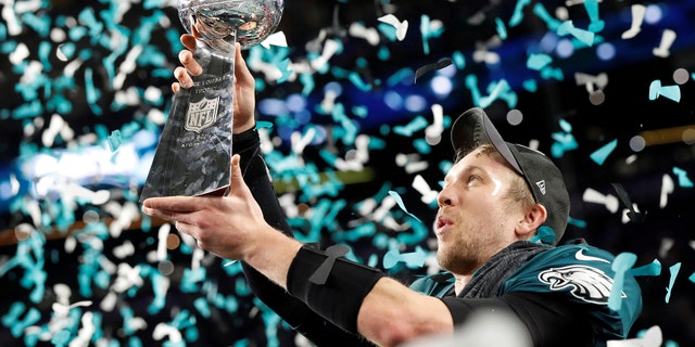 Nick Foles helped the Eagles to a Super Bowl victory.