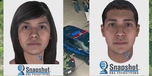 Investigators say these composites may resemble the parents of a dead infant known as "Baby Hope.” (Fox 32 Chicago)