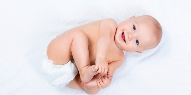 baby lying down istock large