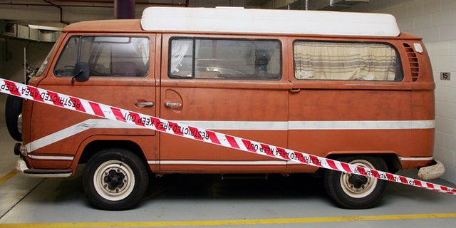 The van belonging to Falconio and Lees.
