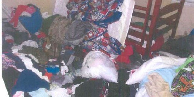 Police said the home was in deplorable condition.