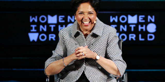 PepsiCo CEO Indra Nooyo said while men "lick their fingers with great glee" after eating Doritos, women "don't."