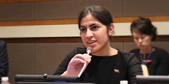 Ekhlas Khudur Bajoo, a now 17-year-old Yazidi survivor from Iraq, recently recounted her kidnapping and torture by ISIS after they raided her village in August 2014.