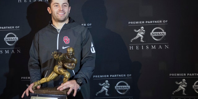 Baker Mayfield won the Heisman Trophy after finishing fourth in the voting in 2015 and third in 2016.