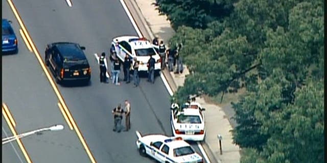 The manhunt intensifies for the suspects who killed a female Baltimore police officer Monday afternoon.