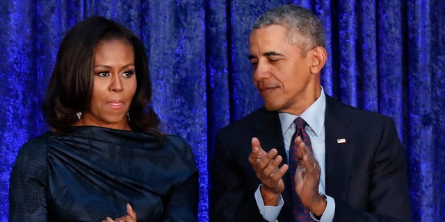Former First Lady Michelle Obama and Former President Barack Obama. 