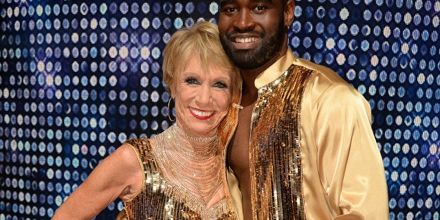 Barbara Corcoran and her "DWTS" partner Keo Motsepe.