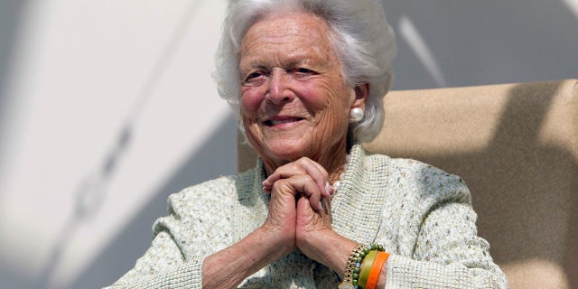 Barbara Bush, pictured in 2013, has been treated for decades for Graves' disease.