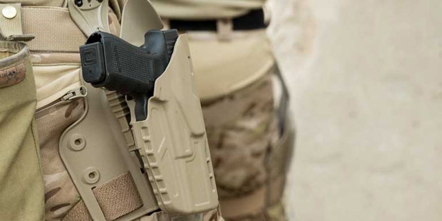 File photo - US soldiers are set to receive a new holster (The Safariland Group)