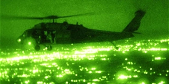 File photo - Black Hawk night operation in Iraq (U.S. Army)