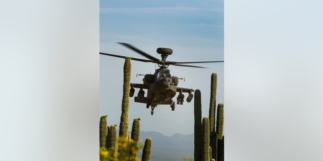 File photo - Apache attack helicopter (Boeing)