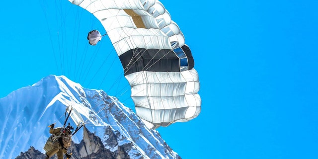Jump training for Himalayas expedition (Photo by Jake Blick, Magpul Industries).
