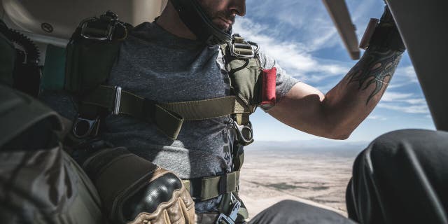 Caylen Wojcik, director of operations, Magpul CORE, during training for the Himalayas expedition. (Photo by Jake Blick, Magpul Industries)