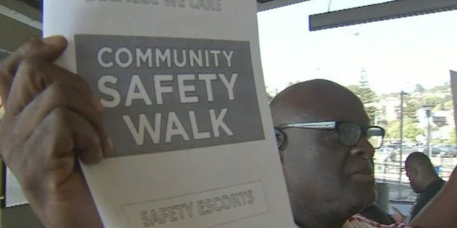 A group of volunteers is offering to walk riders to their cars at BART stations after a recent spike in crime.