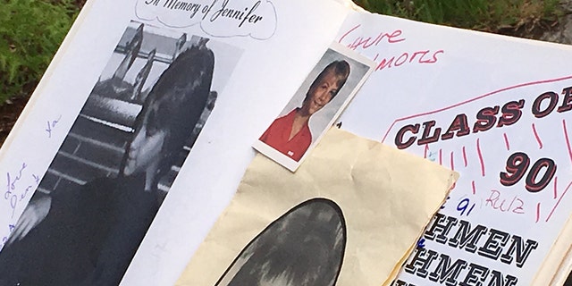 Jennifer Bastian's seventh grade class yearbook.