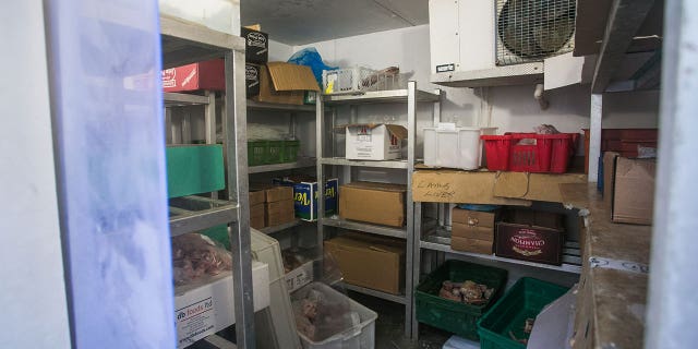 McCabe's freezer can reach temperatures of -4 degrees Fahrenheit. He says it freezes meat solid in a half-hour.