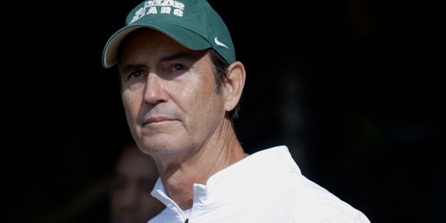 Dec. 5, 2015: Baylor coach Art Briles stands in the tunnel before the team's game against Texas in Waco, Texas.