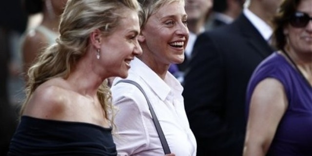Porta De Rossi married Ellen DeGeneres during the brief period in 2008 when same sex marriage was legal in California.