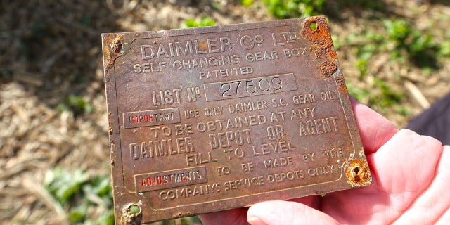 Several identifying marks were found on the chassis.