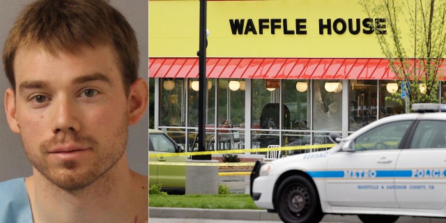 Shooting suspect Travis Reinking was captured Monday in Nashville, Tenn. Police say Reinking shot and killed at least four people at a Waffle House restaurant in Nashville Sunday.