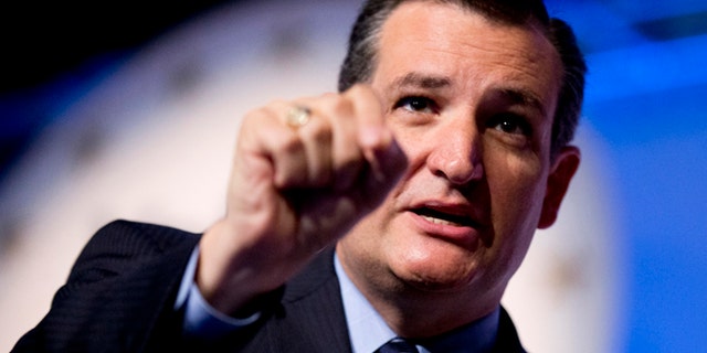 FILE - In this Sept. 26, 2014 file photo, Sen. Ted Cruz, R-Texas speaks in Washington. Their party has seized the Senate majority. Now, an ambitious class of Republican senators faces unique challenges and opportunities in a GOP-led Senate under new pressure to govern amid the 2016 presidential race. (AP Photo/Manuel Balce Ceneta, File)