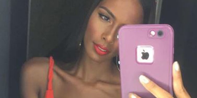 The Puerto Rican beauty was stripped of her title after pageant officials discovered Davila used professional stylists to help her with hair and makeup in her private room the night of the pageant – a breach of the rules.
Genesis Davila. (Photo: Via Instagram)
