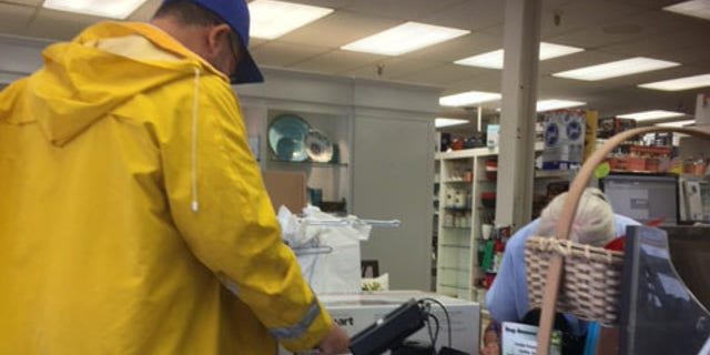 Top sellers at Bering's? Bleach and unbrellas