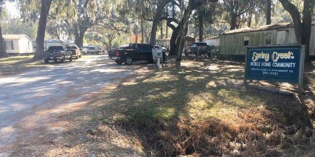 The scene of the shooting in Long County.
