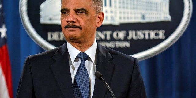 Trump praised former Attorney General Eric Holder telling The New York Times that he "totally protected" former President Obama.