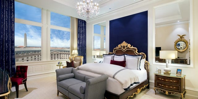 The Presidential Suite starts at $9,000 a night.