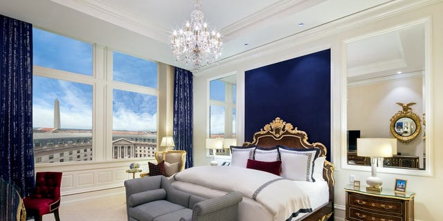 The Presidential Suite starts at $9,000 a night.