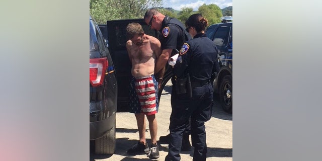 Hermsmeyer was captured by police within an hour of taking the truck, police say.