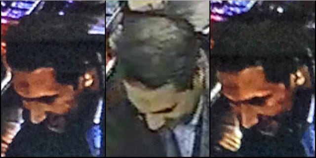 Najim Laachraoui is seen during a November money transfer.