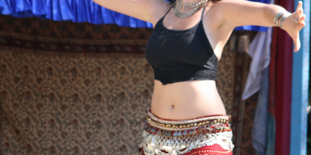 A belly dancer exposes her navel -- home to potentially hundreds of previously undiscovered species, scientists recently said.
